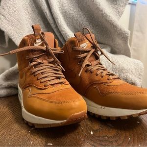 Camel Suede  Air High-Tops